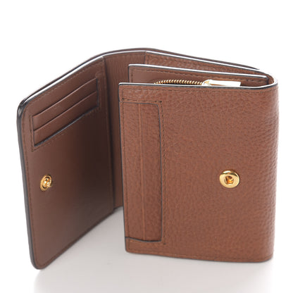 Mulberry Small Classic Grain Small Continental French Purse Wallet Oak 10 of 11
