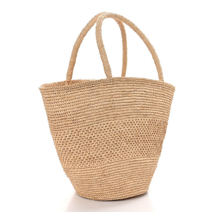 The Row Raffia Emilie Tote Bag Natural 3 of 9
