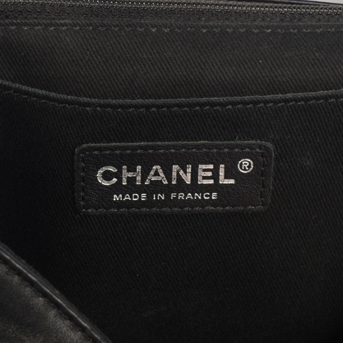 Calfskin Quilted In The Business Flap Black