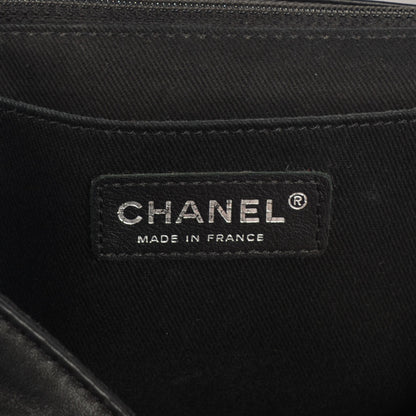 Chanel Calfskin Quilted In The Business Flap Black 6 of 8