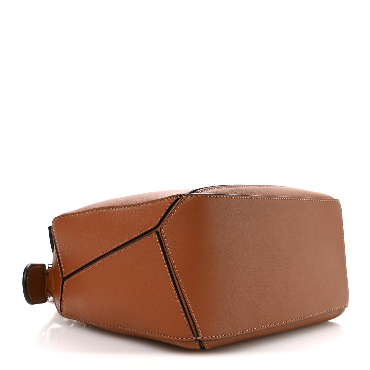 Loewe Calfskin Small Puzzle Edge Bag Tan 4 of 11