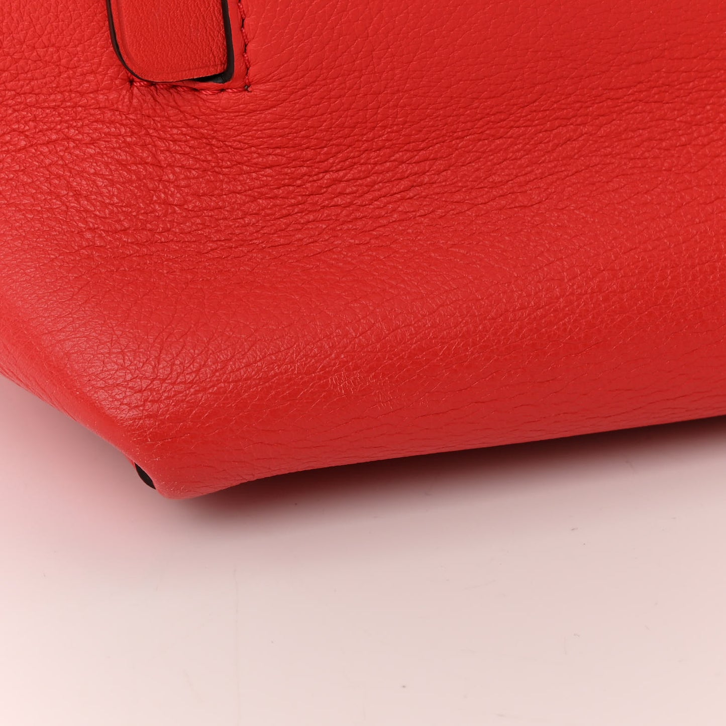Veau Soie Calfskin Parnassea Bagatelle Hobo Capucine