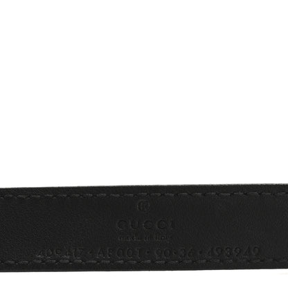 Gucci Calfskin Double G 20mm Belt 90 36 Black 5 of 9