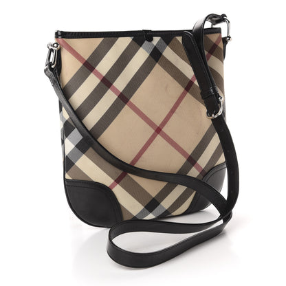 Burberry Supernova Check Small Dryden Crossbody Bag Black 3 of 19