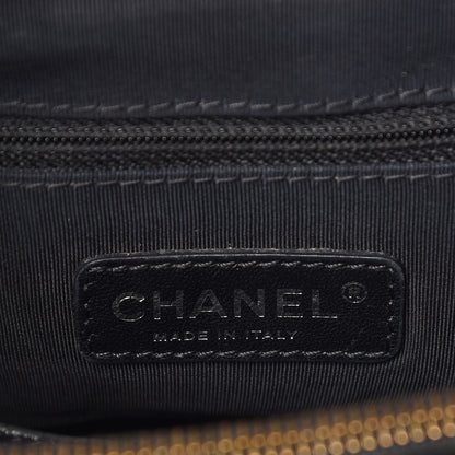 Chanel Calfskin Quilted Small Chain Me Tote Dark Grey 6 of 7