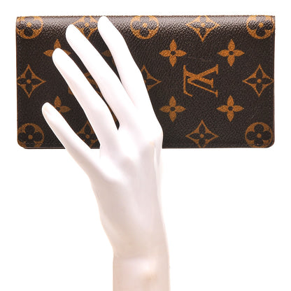 Louis Vuitton Monogram Porte Valeurs Checkbook Wallet 2 of 6