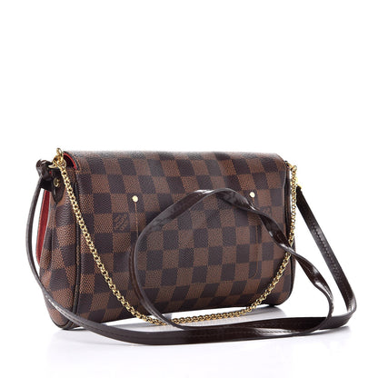 Louis Vuitton Damier Ebene Favorite MM 4 of 16