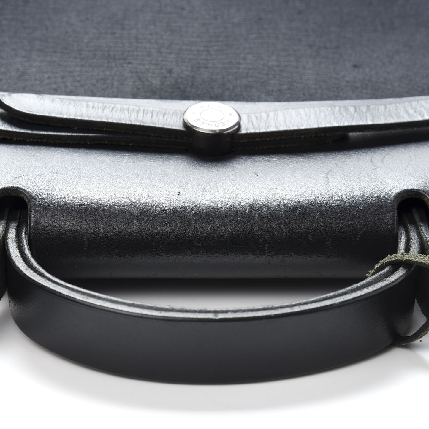 Toile Vache Calfskin Herbag 39 MM Black
