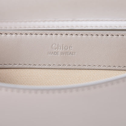 Chloe Calfskin Suede C Clutch With Chain Motty Grey 7 of 10