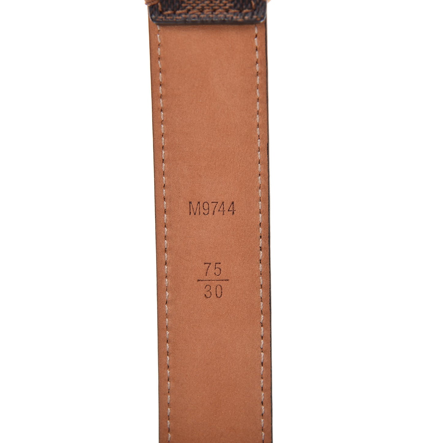 Damier Ebene Mini 25mm Belt 75 30
