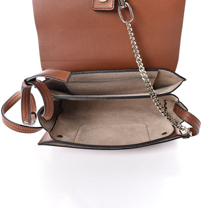 Chloe Suede Calfskin Small Faye Shoulder Bag Tobacco 5 of 8