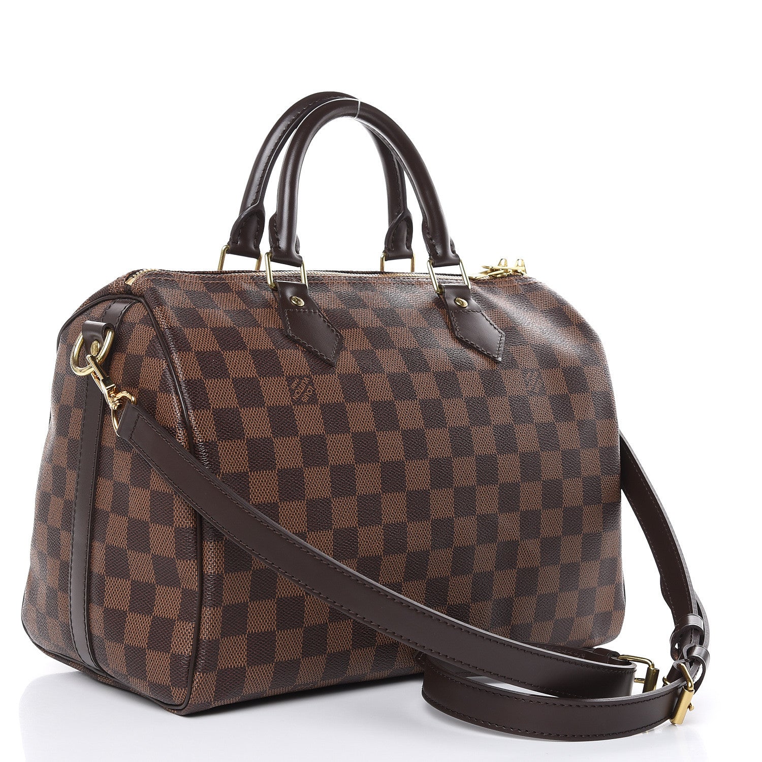 Louis Vuitton Damier Ebene Speedy Bandouliere 30 3 of 8