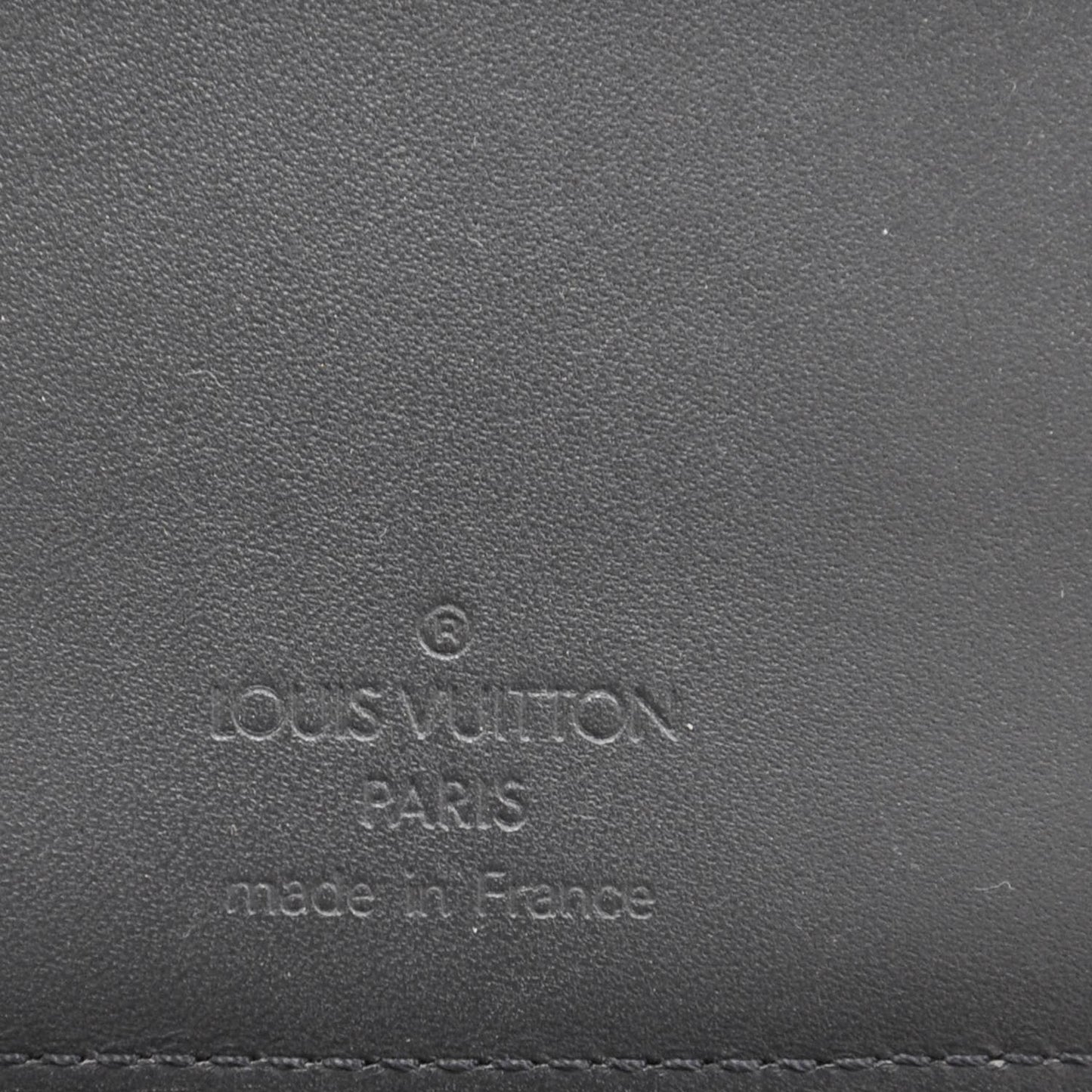 Mat Monogram Medium Ring Agenda Black
