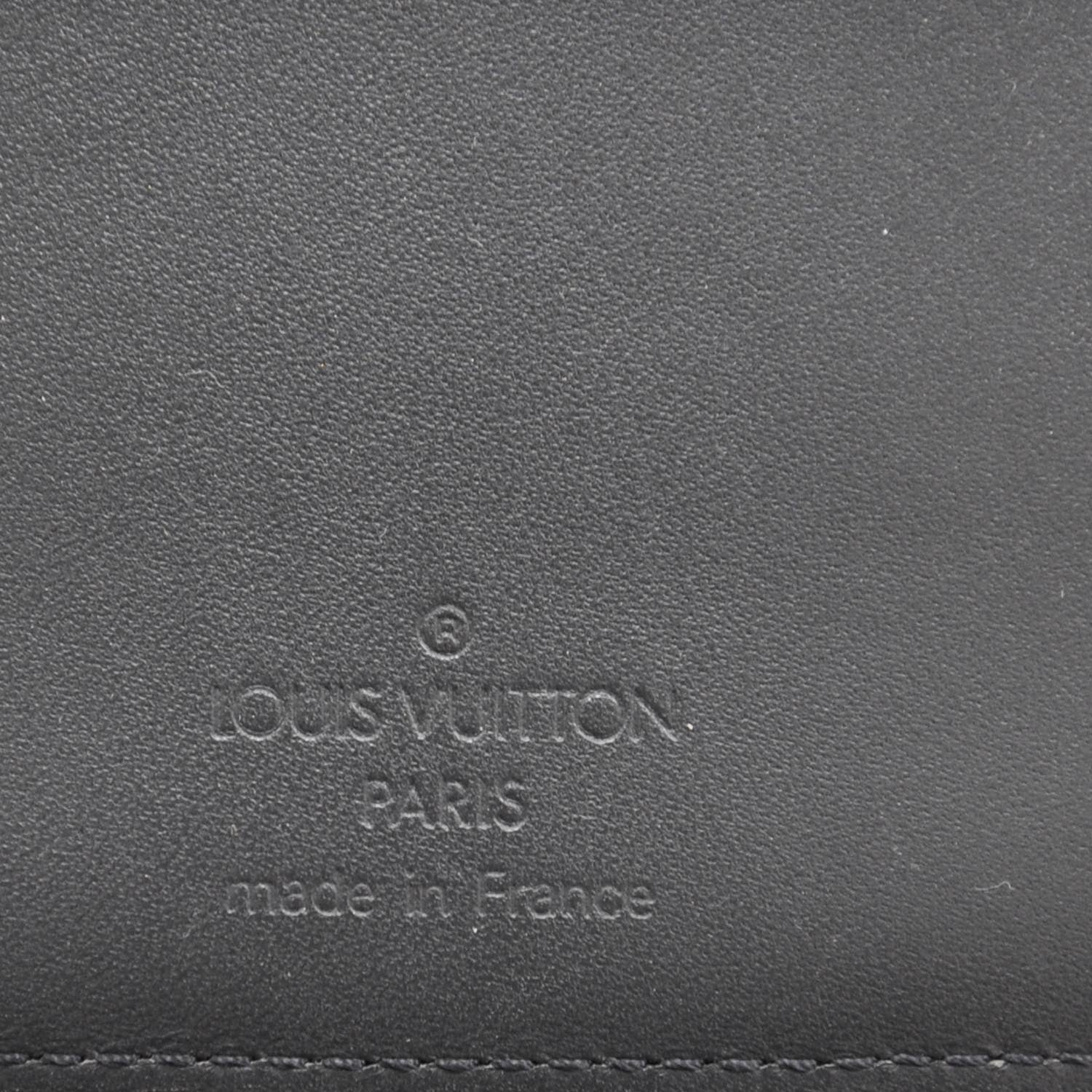 Louis Vuitton Mat Monogram Medium Ring Agenda Black 7 of 8