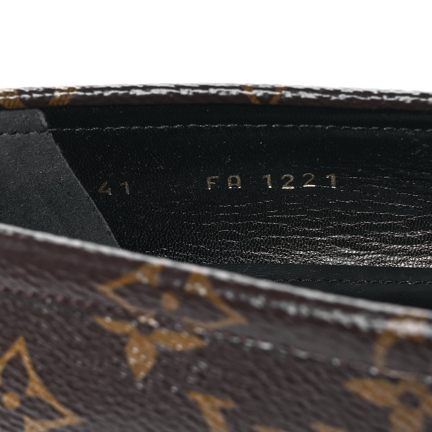 Louis Vuitton Monogram Chess Flat Loafer 41 8 of 9