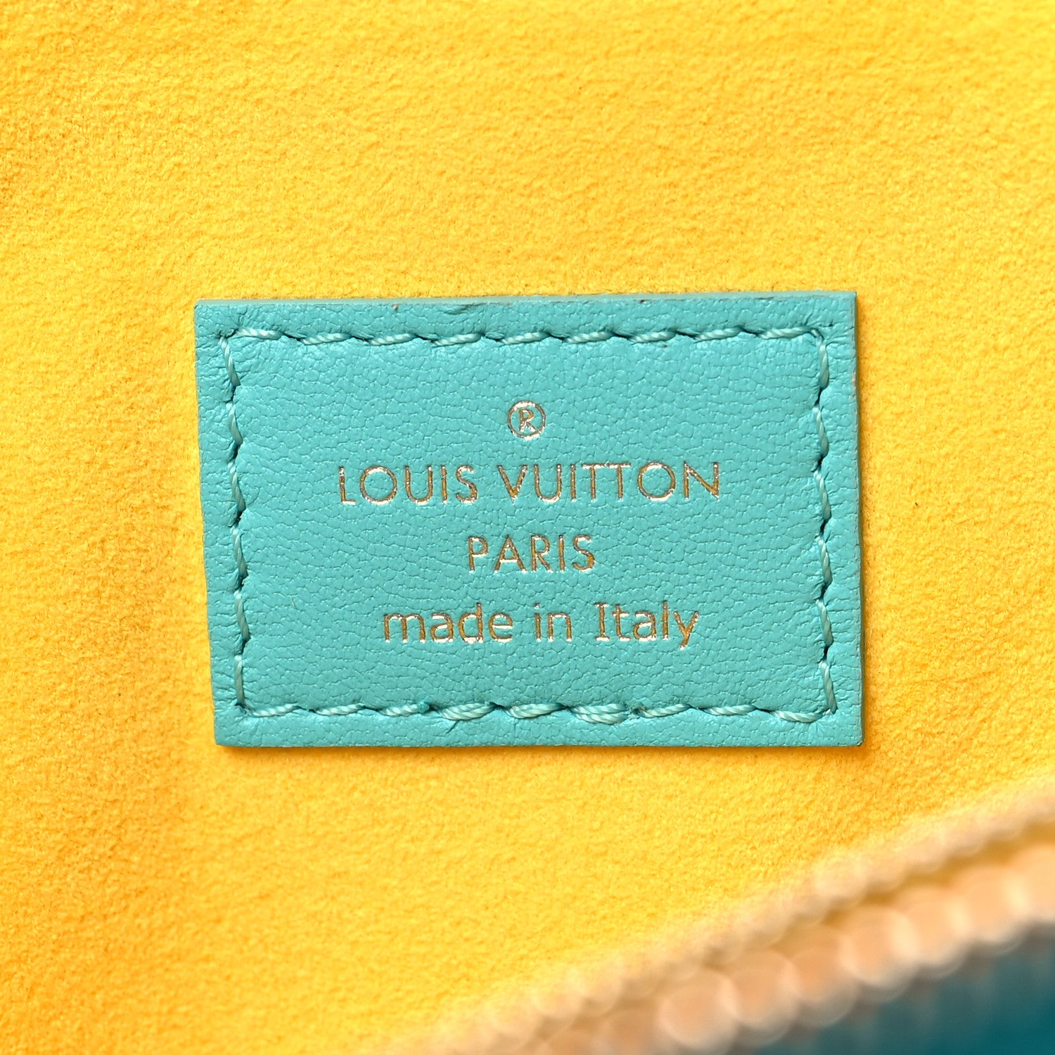 Louis Vuitton Lambskin Embossed Monogram Vuittamins Coussin PM Menthe Jaune 8 of 11