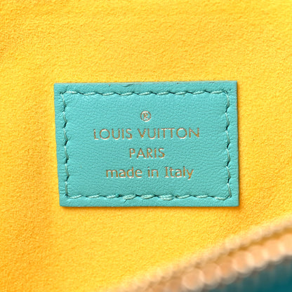 Louis Vuitton Lambskin Embossed Monogram Vuittamins Coussin PM Menthe Jaune 8 of 11