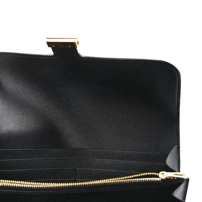 Hermes Epsom Constance Long Wallet Black 9 of 13