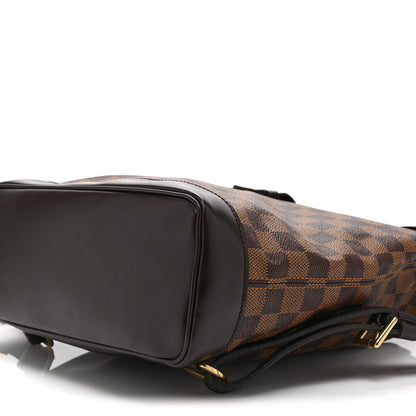Louis Vuitton Damier Ebene Soho Backpack 10 of 11