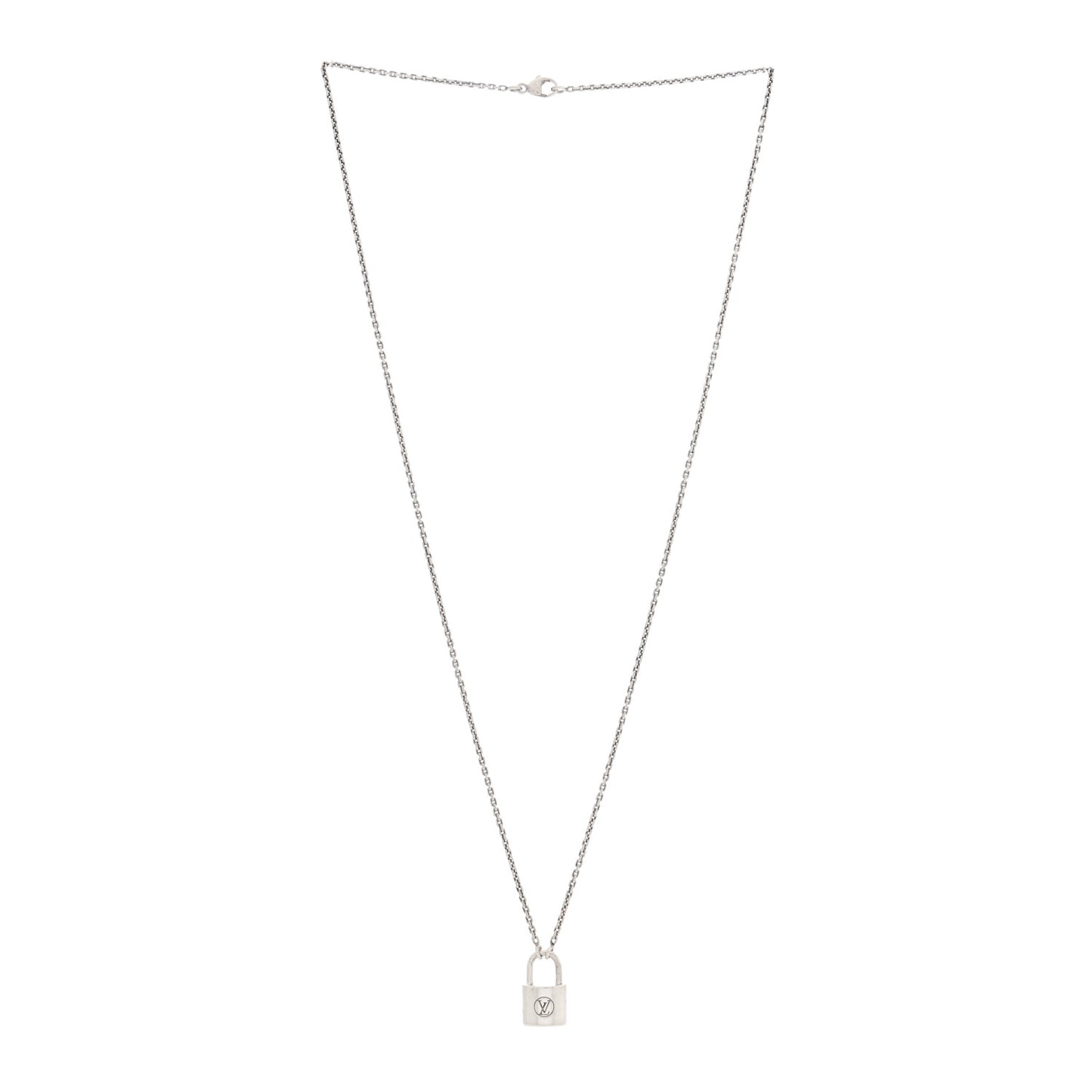 Sterling Silver Lockit Necklace