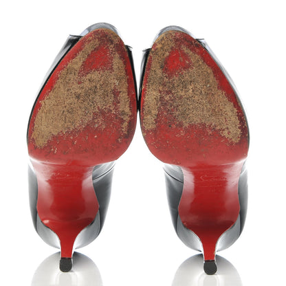 Christian Louboutin Patent Very Prive 120 Pumps 40 Black 7 of 15