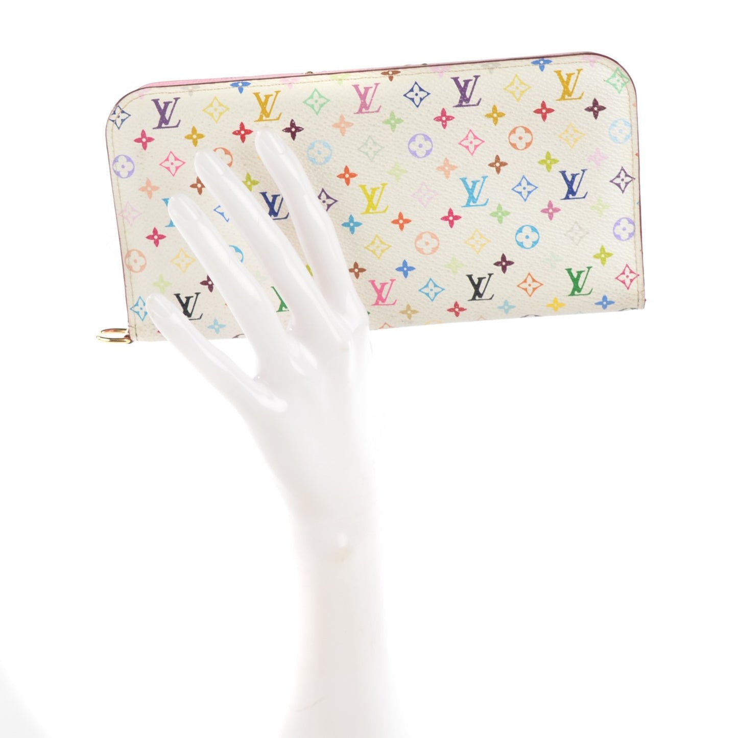 Monogram Multicolor Insolite Wallet White Litchi