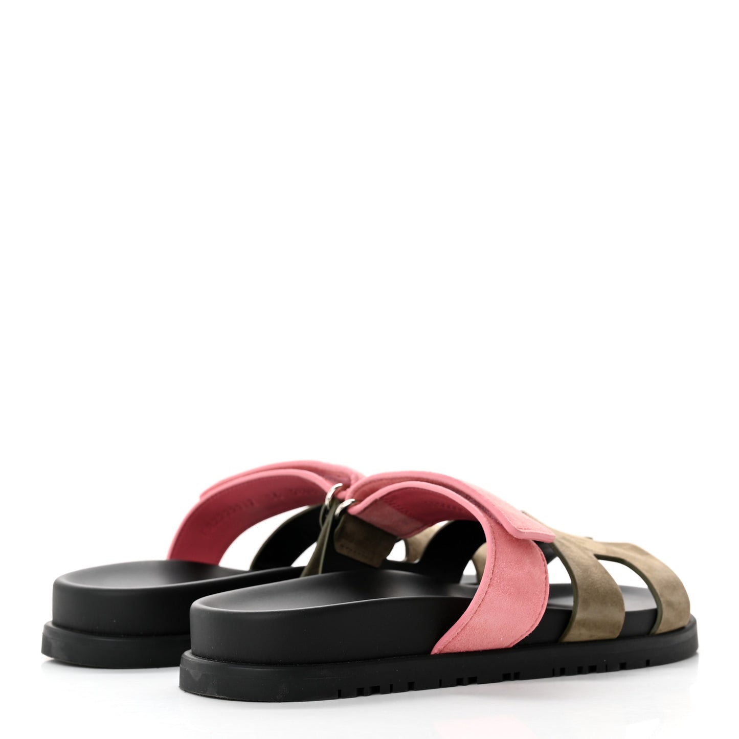 Suede Goatskin Womens Chypre Sandals 36 Toundra Rose Du Desert