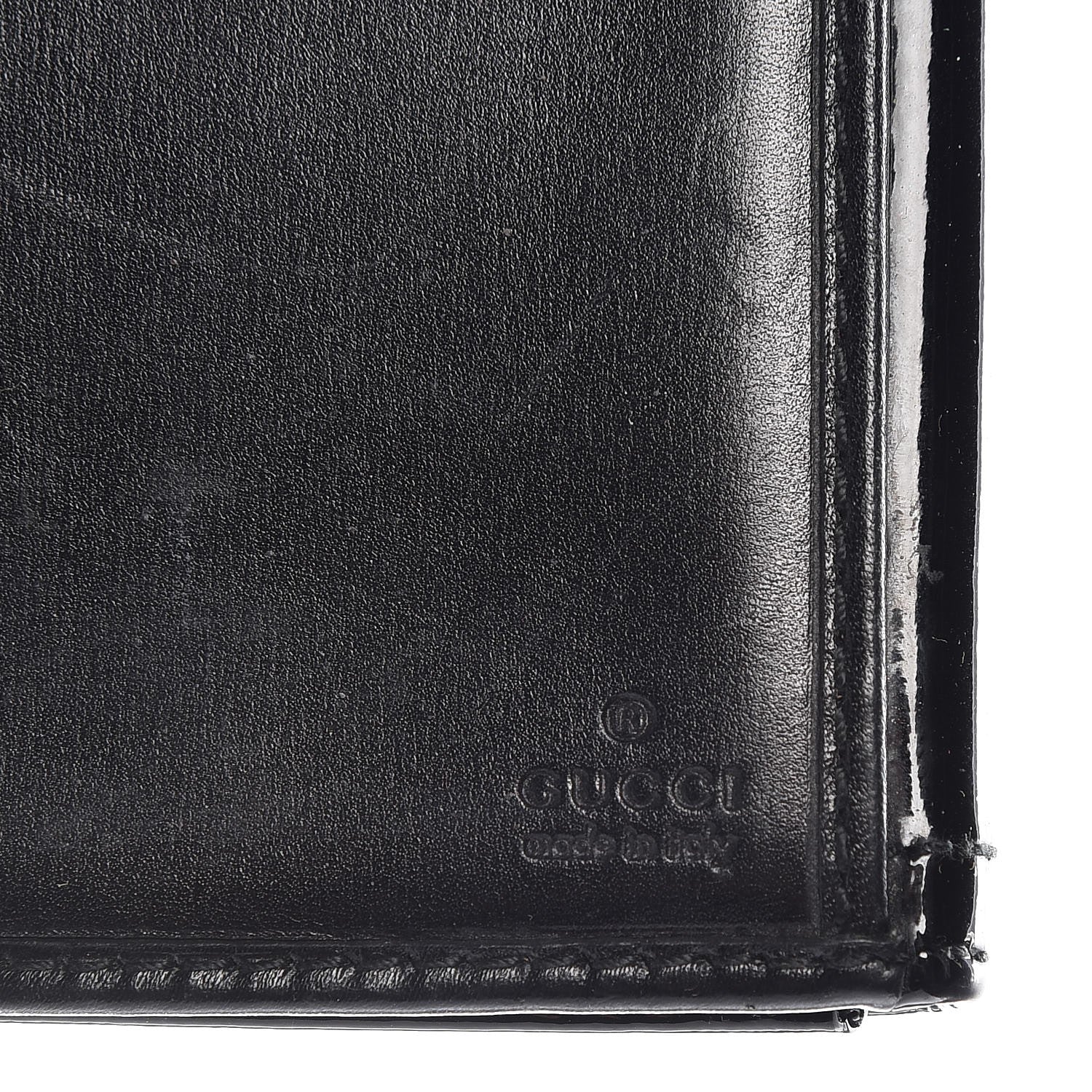 Gucci Patent Hysteria Continental Wallet Black 7 of 11