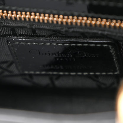 Christian Dior Patent Cannage Mini Lady Dior Black 6 of 14