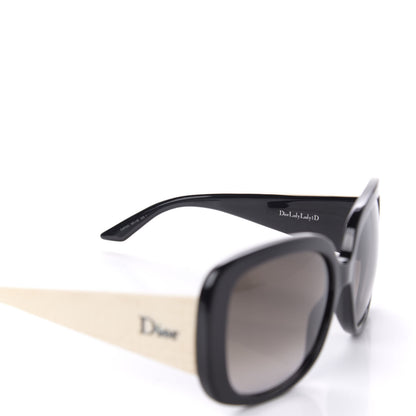 Christian Dior Cannage Dior Lady Lady 1 Sunglasses Black Ivory 8 of 9