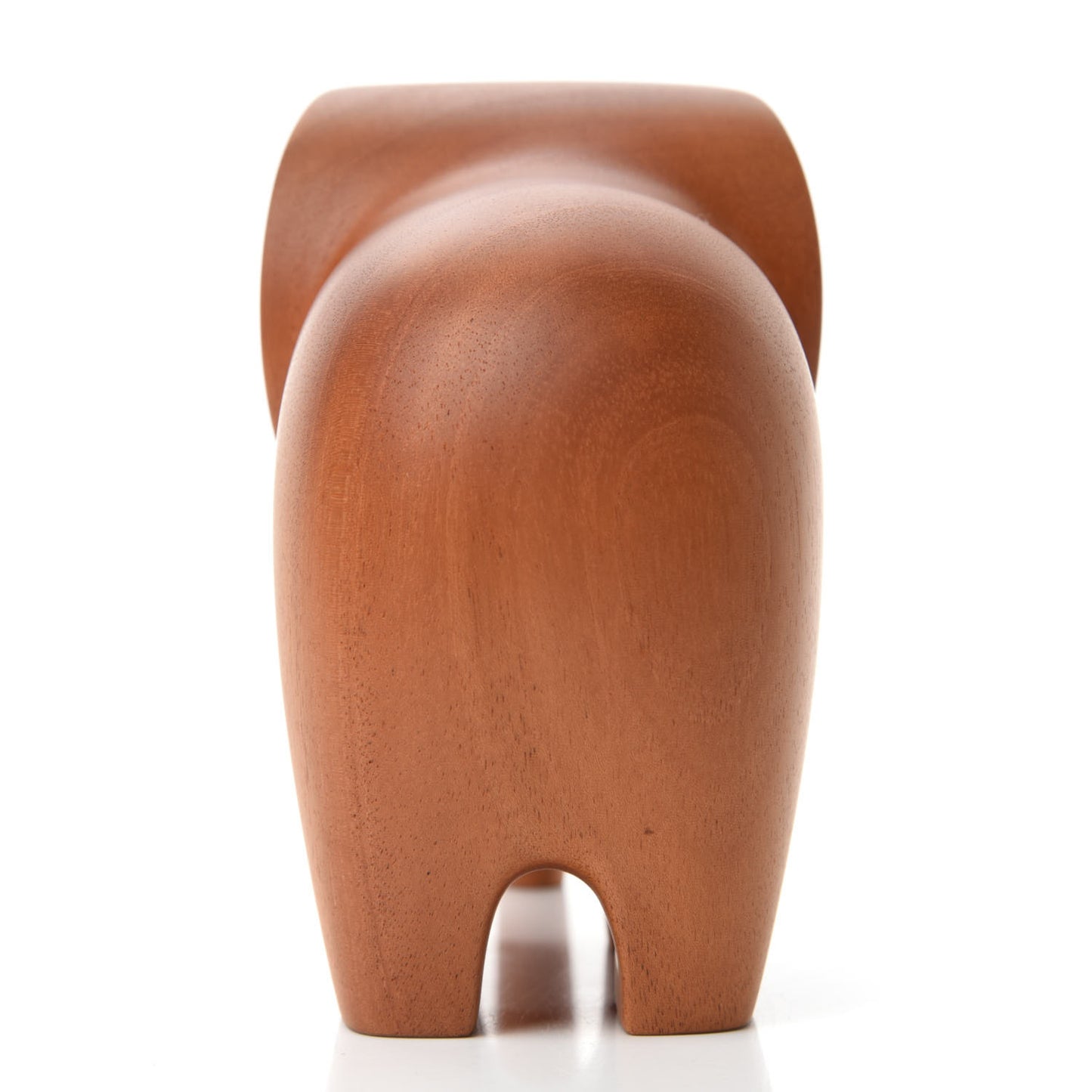 Mahogany Wood Elephant Lao Paperweight Naturel