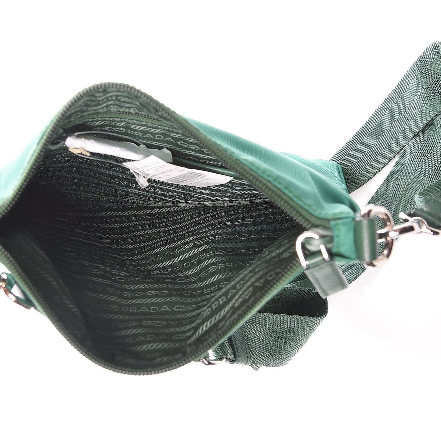 Nylon Flat Messenger Bag Oleandro