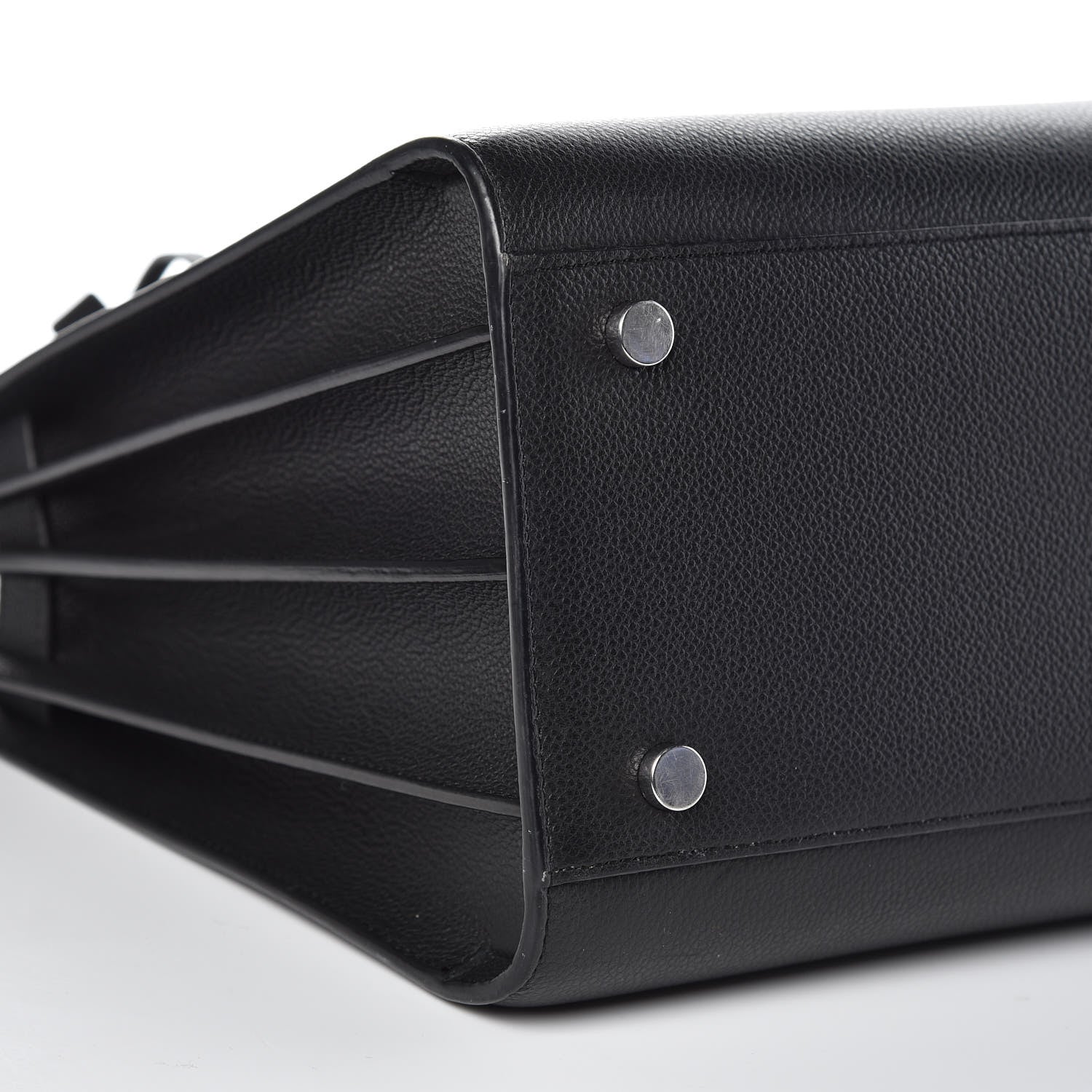 Saint Laurent Grained Calfskin Small Sac De Jour Black 8 of 12