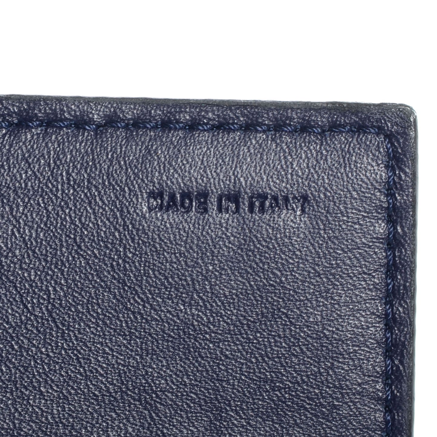 Patent Zucchino Continental Wallet Navy