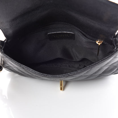 Chanel Caviar Quilted Flap Shoulder Bag Black 7 of 14