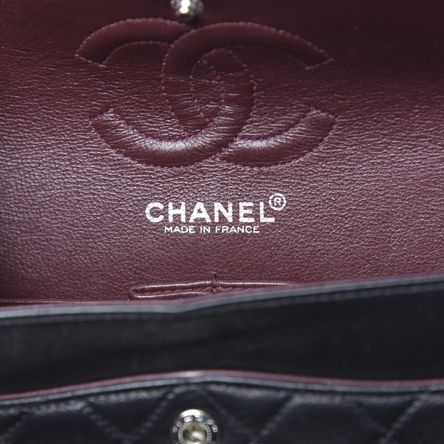 Chanel Lambskin Quilted Small Double Flap Black 6 of 13