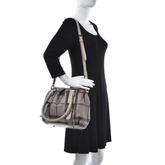 Smoked Check Small Northfield Tote Trench