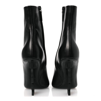 Saint Laurent Nappa Vendome Opyum Ankle Boots 36 Black 6 of 11