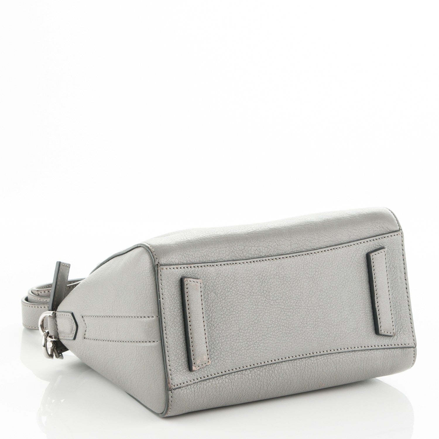 Givenchy Sugar Goatskin Mini Antigona Grey 4 of 9