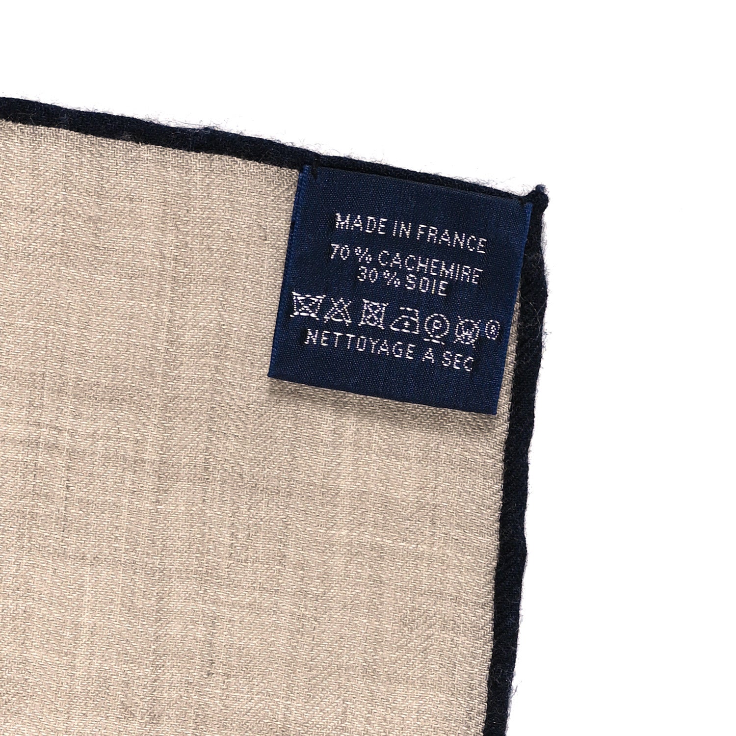 Hermes Cashmere Silk Jungle Love Tattoo Shawl 140 Beige Black 3 of 4