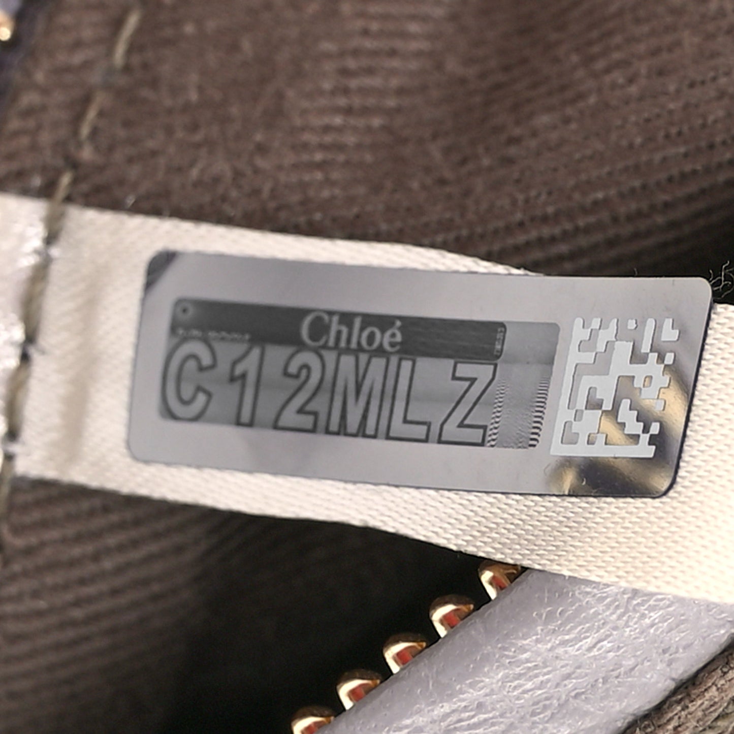 Calfskin Small Marcie Satchel Cashmere Grey
