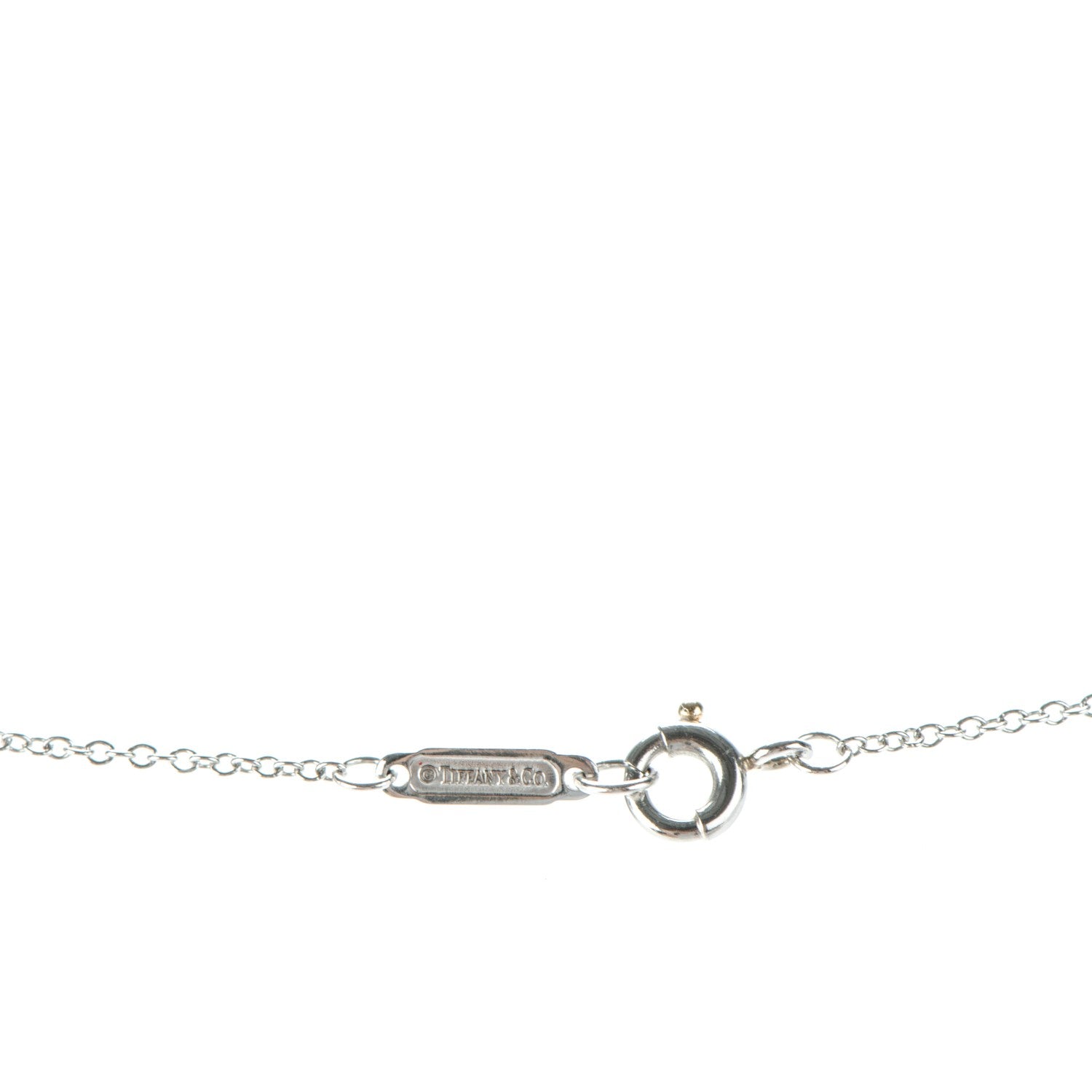 Tiffany Platinum Diamond Flower Blossom Pendant Necklace 5 of 5