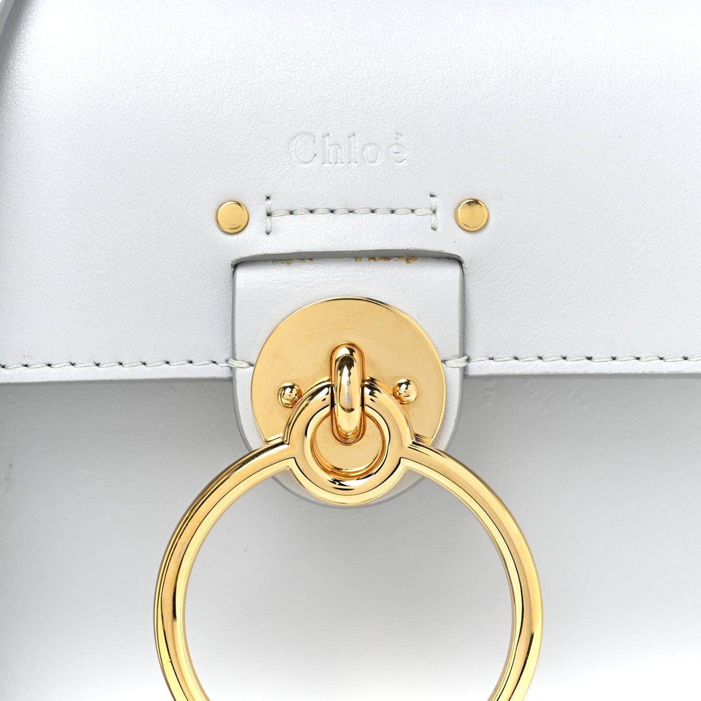 Calfskin Small Tess Bag Light Cloud