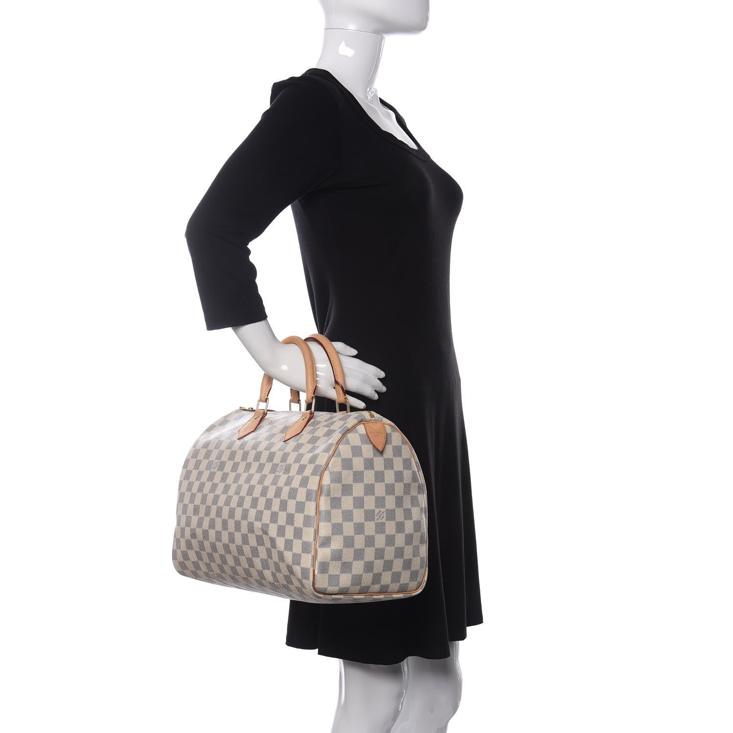Louis Vuitton Damier Azur Speedy 35 2 of 12