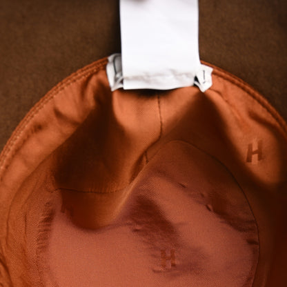 Hermes Cashmere Debbie Charms Bucket Hat 56 Brown 7 of 8