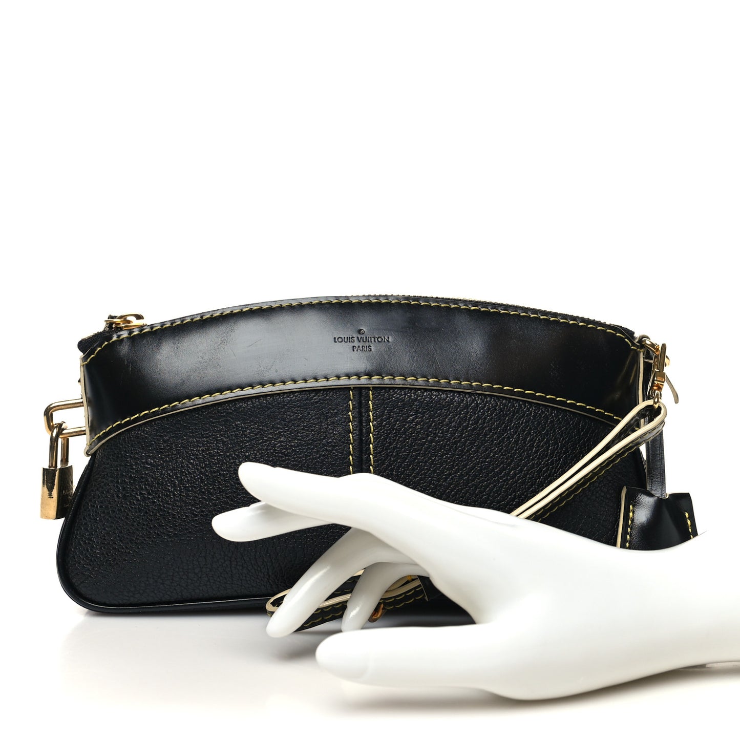 Suhali Lockit Clutch Black