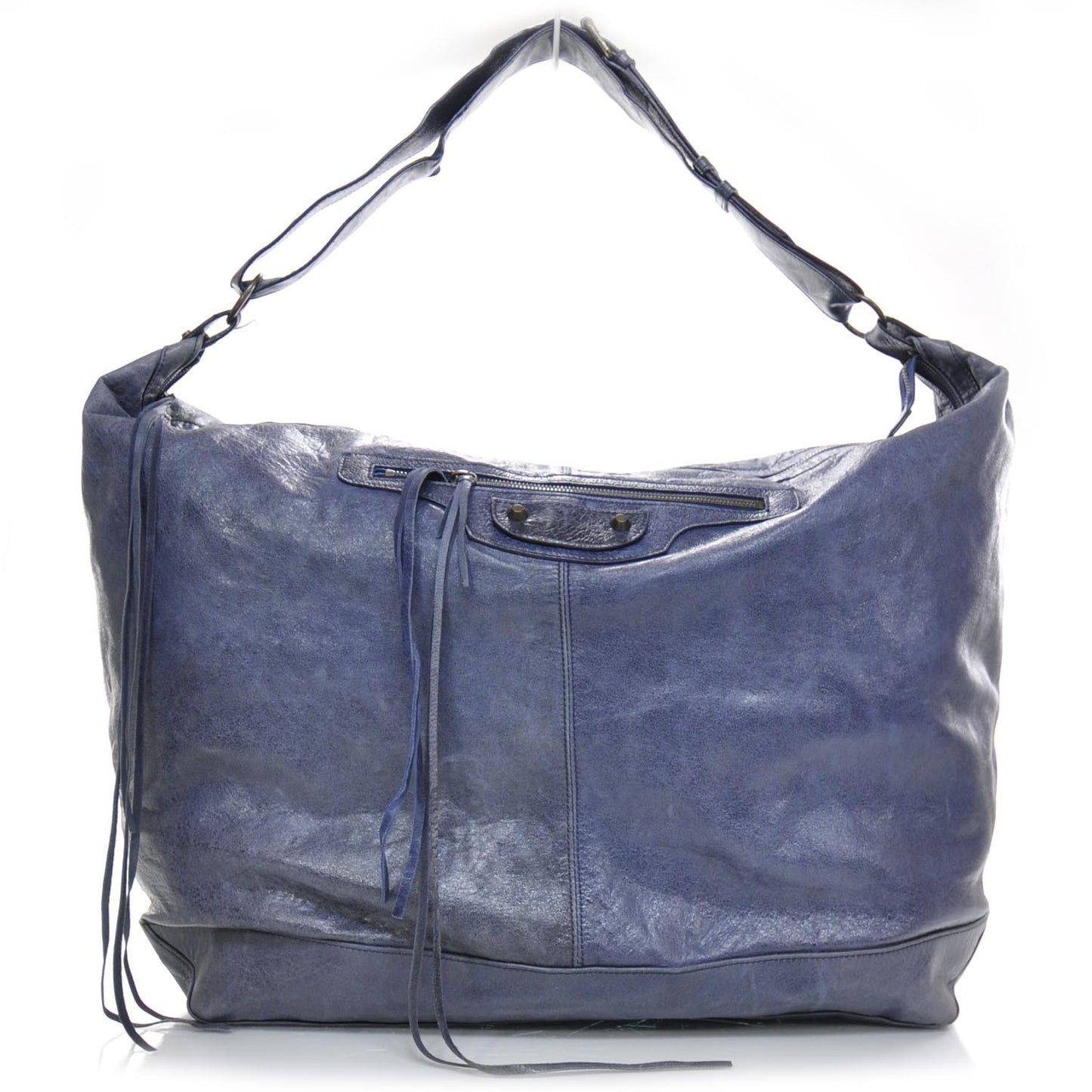 Chevre Extra Courier Hobo Ink