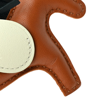 Hermes Milo Lambskin Grigri Rodeo Pegase Horse Bag Charm PM Gold Vert Cypress Vert Fizz 5 of 6