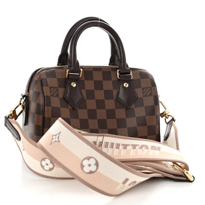 Louis Vuitton Damier Ebene Speedy Bandouliere 20 3 of 9