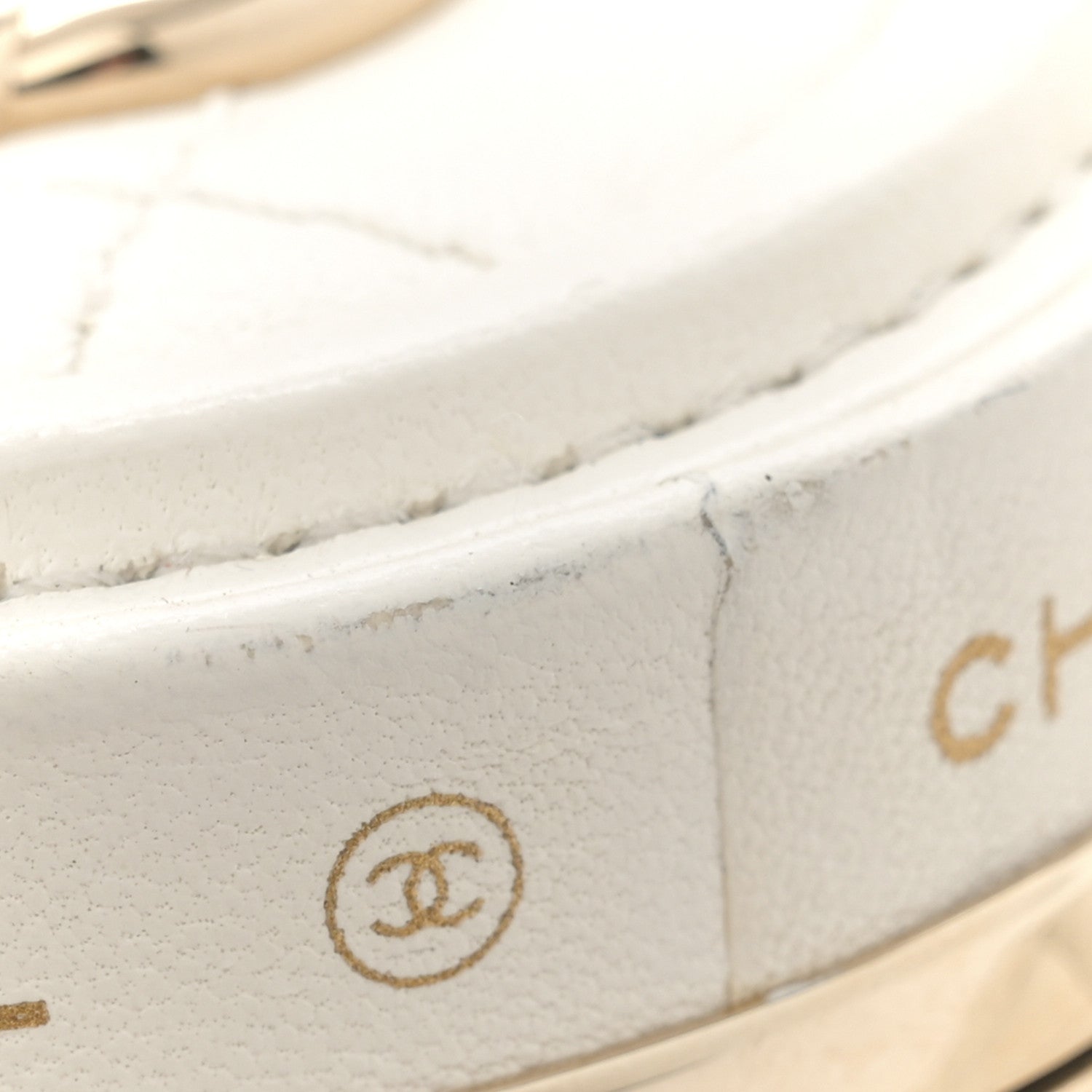 Chanel Lambskin Quilted Coco Click Bag White 12 of 12